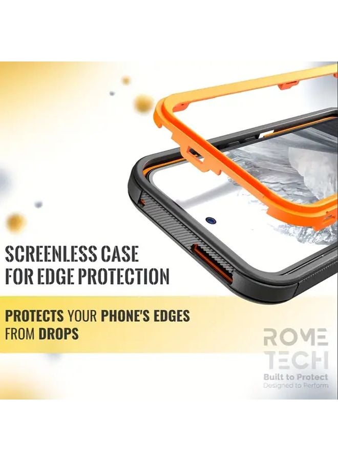 Black Defender Case For Google Pixel 9 4 Layer Drop Shock Dust Proof Protection - Image 4